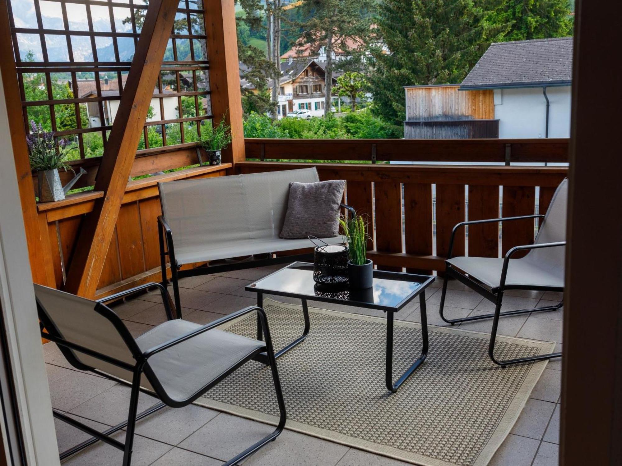 Apartment Mountain View By Interhome Фрутиген Экстерьер фото